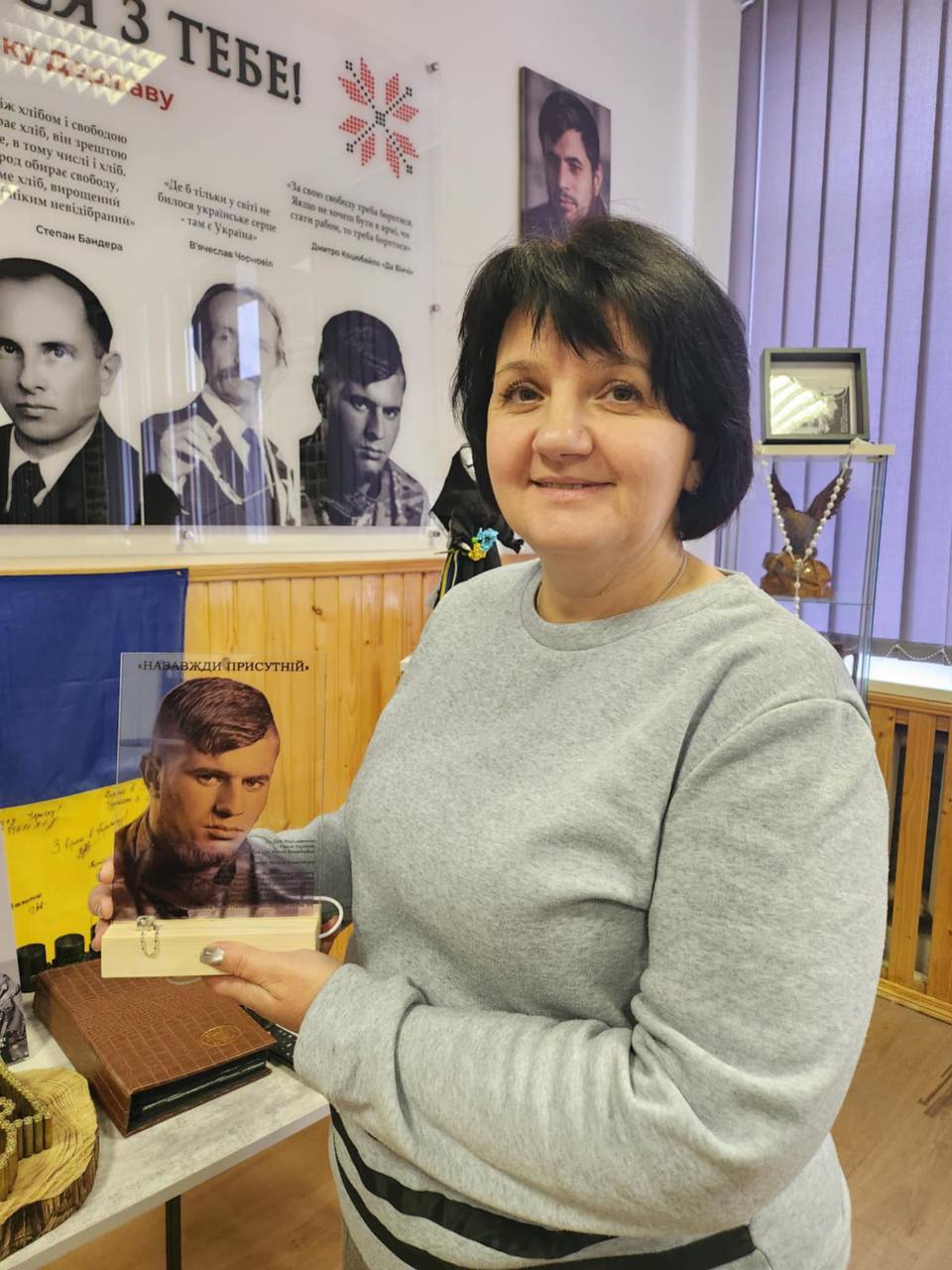 Світлова таблиця в експозиції музею Героя України Дмитра Коцюбайла «Да Вінчі»